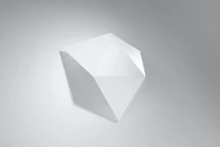 Sollux SOLIDO Moderne Wandleuchte Weiss 2-flg. G9