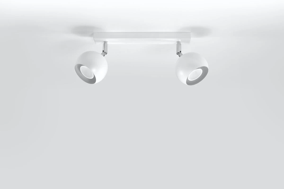 Sollux OCULARE Deckenlampe Weiss 2-flg. GU10 3 Sollux OCULARE Deckenlampe Weiss 2-flg. GU10