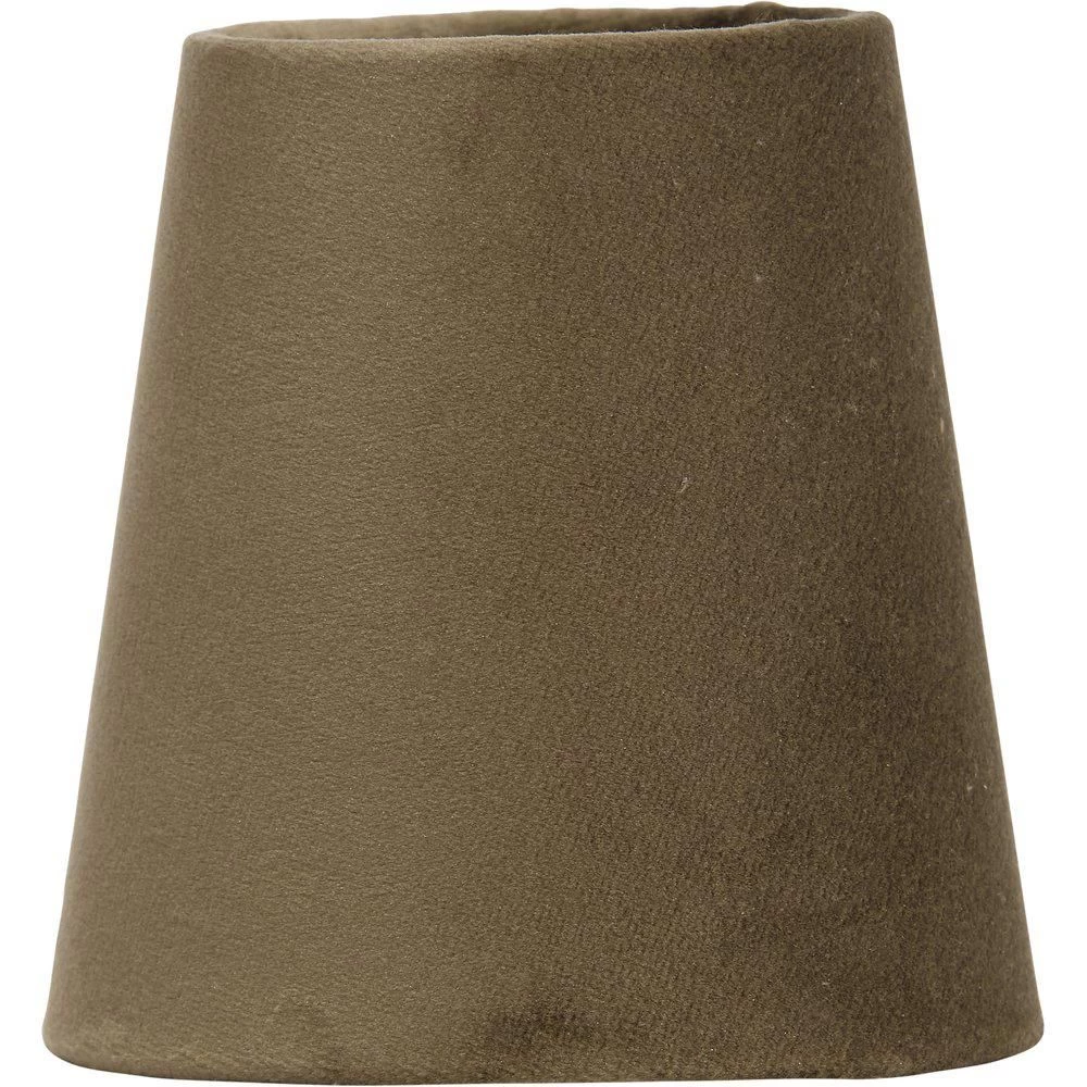 Lampenschirm Textil Samt Braun PR Home Queen 10x10cm Befestigungsklipp Für Kerzen Leuchtmittel 3 Lampenschirm Textil Samt Braun PR Home Queen 10x10cm Befestigungsklipp Für Kerzen Leuchtmittel