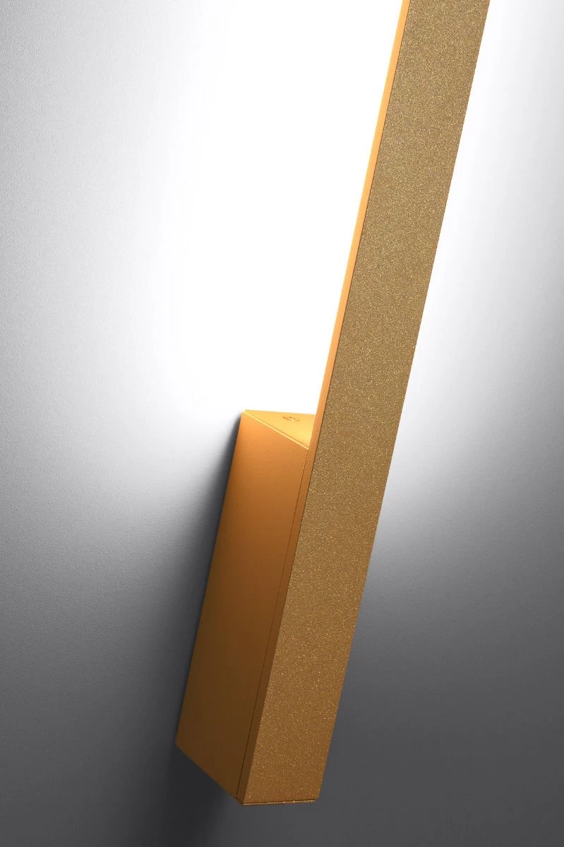 Thoro Sappo L LED Wandlampe Golden 2875lm 4000K 4x6,5x150cm 7 Thoro Sappo L LED Wandlampe Golden 2875lm 4000K 4x6,5x150cm – Bild 5