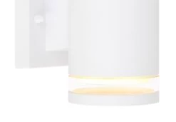 Globo Alcala Wandaußenleuchte Weiß, Klar 2x GX53 Dimmbar X10x16,5cm -Lichtwelt Verkauf 32063 2w e