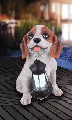 Globo SOLAR Solarleuchte Kunststoff Hund Braun, 1xLED 10 Globo SOLAR Solarleuchte Kunststoff Hund Braun, 1xLED -Lichtwelt Verkauf 33371 am a