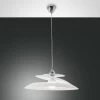 Hängeleuchte Chrom Weiß Fabas Luce Smartluce Aragon E27 -Lichtwelt Verkauf 3357 40 102