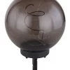 LED Solarleuchte Kugel 200mm Rauch Kunststoff Mit Lichterkette Innen Von Globo 1 LED Solarleuchte Kugel 200mm Rauch Kunststoff Mit Lichterkette Innen Von Globo -Lichtwelt Verkauf 33806 b