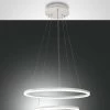 LED Hängeleuchte Weiß Satiniert Fabas Luce Smartluce Giotto 4680lm -Lichtwelt Verkauf 3508 45 102