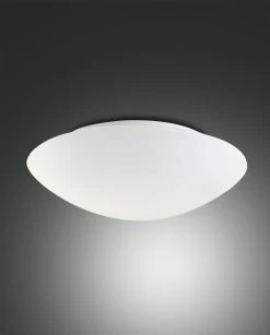 LED Deckenleuchte Weiß Fabas Luce Pandora 40cm 2500lm Dimmbar