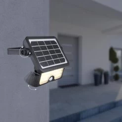 Solar LED Fluter Schwarz Kunststoff 500lm 3000K M. Bewegungsmelder Von Globo 17 Solar LED Fluter Schwarz Kunststoff 500lm 3000K M. Bewegungsmelder Von Globo -Lichtwelt Verkauf 36483 am 2