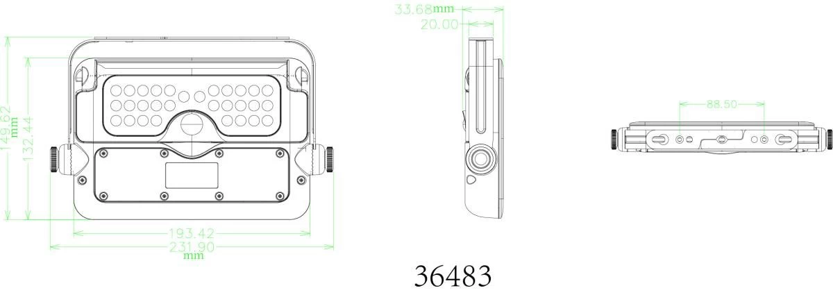 Solar LED Fluter Schwarz Kunststoff 500lm 3000K M. Bewegungsmelder Von Globo 11 Solar LED Fluter Schwarz Kunststoff 500lm 3000K M. Bewegungsmelder Von Globo – Bild 9