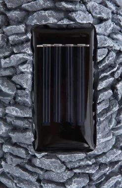 Design Solarleuchte Stern Steingrau Goldfarben 48xLED, 31x8,5x29,5cm Von Globo -Lichtwelt Verkauf 36524 e