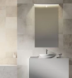 Globo Jaime LED Möbelaufbauleuchte Verchromt, Opal 60x12x4cm IP44 -Lichtwelt Verkauf 41923c am