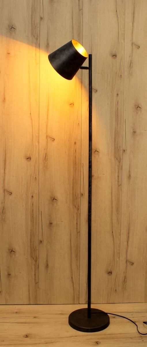 Luce Design Colt Stehleuchte Frost/grau E27 30x50x22,5cm 4 Luce Design Colt Stehleuchte Frost/grau E27 30x50x22,5cm – Bild 2