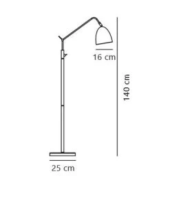 Stehleuchte Schwarz Nordlux Alexander E27 Schwenkbar -Lichtwelt Verkauf 48654003 tz 1