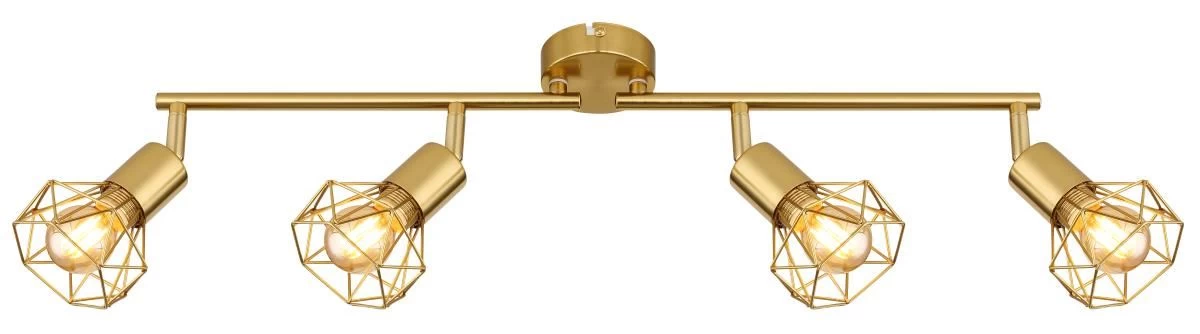Globo XARA I Strahler Goldfarben, 4xE14 3 Globo XARA I Strahler Goldfarben, 4xE14