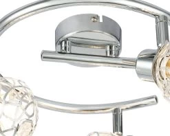 Globo Bolt LED Deckenstrahler Chrom, Silber 3x G9 25x14cm 16 Globo Bolt LED Deckenstrahler Chrom, Silber 3x G9 25x14cm -Lichtwelt Verkauf 56625 3l ee 001
