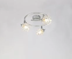 Globo Bolt LED Deckenstrahler Chrom, Silber 3x G9 25x14cm 12 Globo Bolt LED Deckenstrahler Chrom, Silber 3x G9 25x14cm -Lichtwelt Verkauf 56625 3l t 001