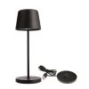 Deko Light Akku Tischlampe Canis Mini Schwarz Dimmbar Mit Ladesockel 2200/3000K IP65 -Lichtwelt Verkauf 620208 1