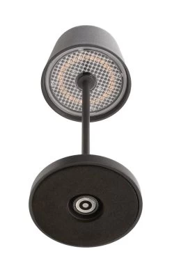 Deko Light Akku Tischlampe Canis Mini Schwarz Dimmbar Mit Ladesockel 2200/3000K IP65 -Lichtwelt Verkauf 620208 2