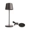 Deko Light Akku Tischlampe Canis Mini Grau Dimmbar Mit Ladesockel 2200/3000K IP65 -Lichtwelt Verkauf 620209 1