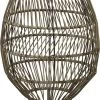 Terrassen Stehleuchte PR Home Hanoi 50x30cm Kunststoff Rattan Natur Braun -Lichtwelt Verkauf 6450
