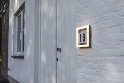 Lutec Alice LED Hausnummernleuchte Silber IP44 7x23x23,5cm 15 Lutec Alice LED Hausnummernleuchte Silber IP44 7x23x23,5cm -Lichtwelt Verkauf 6939412047409 6