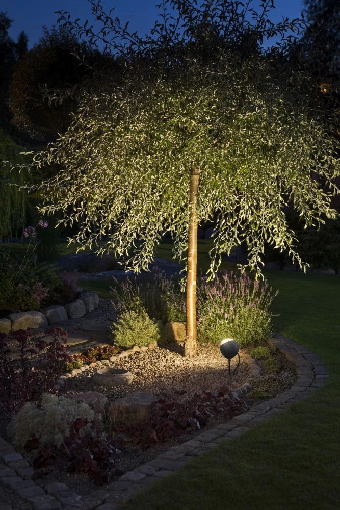 KONSTSMIDE Lecce High Power LED Erdspießleuchte Schwarz 4 KONSTSMIDE Lecce High Power LED Erdspießleuchte Schwarz – Bild 2