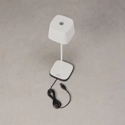 KONSTSMIDE Capri LED USB Akku Tischleuchte Weiss Dimmbar 2700/3000K -Lichtwelt Verkauf 7814 250.p.6.0