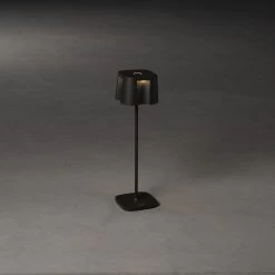 KONSTSMIDE Nice Akku Tischleuchte IP54 Schwarz Dimmbar 2700/3000K 16 KONSTSMIDE Nice Akku Tischleuchte IP54 Schwarz Dimmbar 2700/3000K -Lichtwelt Verkauf 7818 750.f.2.0