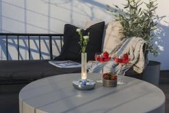 KONSTSMIDE Biarritz Akku Tischleuchte IP54 Silberfarben Dimmbar 1800/3000/4000K -Lichtwelt Verkauf 7827 003.s.3.0