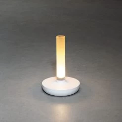 KONSTSMIDE Biarritz Akku Tischleuchte IP54 Weiss Dimmbar 1800/3000/4000K 22 KONSTSMIDE Biarritz Akku Tischleuchte IP54 Weiss Dimmbar 1800/3000/4000K -Lichtwelt Verkauf 7827 253.f.2.0