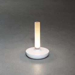 KONSTSMIDE Biarritz Akku Tischleuchte IP54 Weiss Dimmbar 1800/3000/4000K 21 KONSTSMIDE Biarritz Akku Tischleuchte IP54 Weiss Dimmbar 1800/3000/4000K -Lichtwelt Verkauf 7827 253.f.3.0