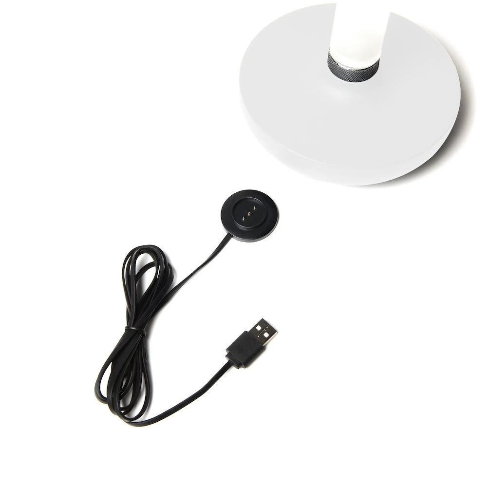 KONSTSMIDE Biarritz Akku Tischleuchte IP54 Weiss Dimmbar 1800/3000/4000K 4 KONSTSMIDE Biarritz Akku Tischleuchte IP54 Weiss Dimmbar 1800/3000/4000K – Bild 2