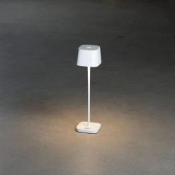 KONSTSMIDE Capri Mini LED USB Akku Tischleuchte Weiss Dimmbar 2200/3000K 15 KONSTSMIDE Capri Mini LED USB Akku Tischleuchte Weiss Dimmbar 2200/3000K -Lichtwelt Verkauf 7829 250.f.1.0