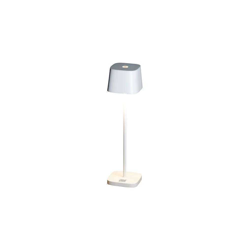 KONSTSMIDE Capri Mini LED USB Akku Tischleuchte Weiss Dimmbar 2200/3000K 3 KONSTSMIDE Capri Mini LED USB Akku Tischleuchte Weiss Dimmbar 2200/3000K