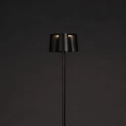 KONSTSMIDE Nice Akku Stehleuchte IP54 Schwarz Dimmbar 2700/3000K -Lichtwelt Verkauf 7831 750.f.6.0