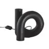PR Home Notice Swirl Tischleuchte Skulptur Metall Schwarz E27 18x19x15cm -Lichtwelt Verkauf 841803