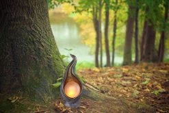 LED Solarlampe Flammenform 265mm Von Globo -Lichtwelt Verkauf ambiente 33439