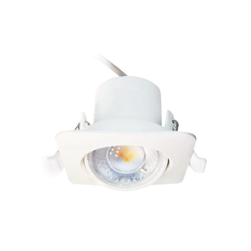 Bioledex DEKTO LED Einbauspot 8W 38° Tageslichtweiss Schwenkbar Eckig 6 Bioledex DEKTO LED Einbauspot 8W 38° Tageslichtweiss Schwenkbar Eckig – Bild 4