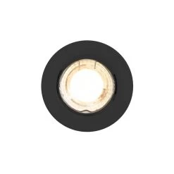 LED Einbaustrahler Schwarz Nordlux Canis 3er Set GU10 A 345lm 4000K Dimmbar