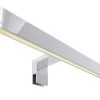 Deko Light Spiegel Line I Spiegelleuchte LED Silber, Weiß IP44 380lm 3000K >80 Ra 120° Modern -Lichtwelt Verkauf dl687065
