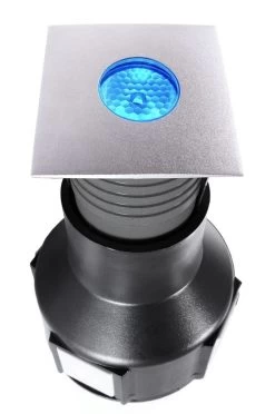 Deko Light Easy Square II RGB Bodeneinbaustrahler Außen LED Silber-grau IP67 80lm 30° Modern
