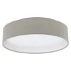 EGLO PASTERI LED Textil Deckenleuchte, Rund, 320mm, Weiss, Taupe 1 EGLO PASTERI LED Textil Deckenleuchte, Rund, 320mm, Weiss, Taupe -Lichtwelt Verkauf eglo31589