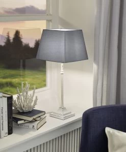 EGLO 1+1 Vintage Retro Tischleuchten Fuss, E14 Weiss-patina 7 EGLO 1+1 Vintage Retro Tischleuchten Fuss, E14 Weiss-patina -Lichtwelt Verkauf eglo49313 2