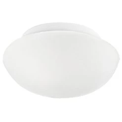 EGLO ELLA Wand & Deckenleuchte 200mm, E27 Weiss, Opal Glas