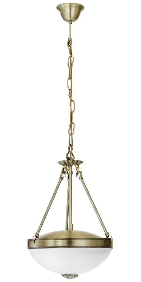 EGLO SAVOY Hänge Kronleuchter 2-flg. E27 Brüniert 3 EGLO SAVOY Hänge Kronleuchter 2-flg. E27 Brüniert