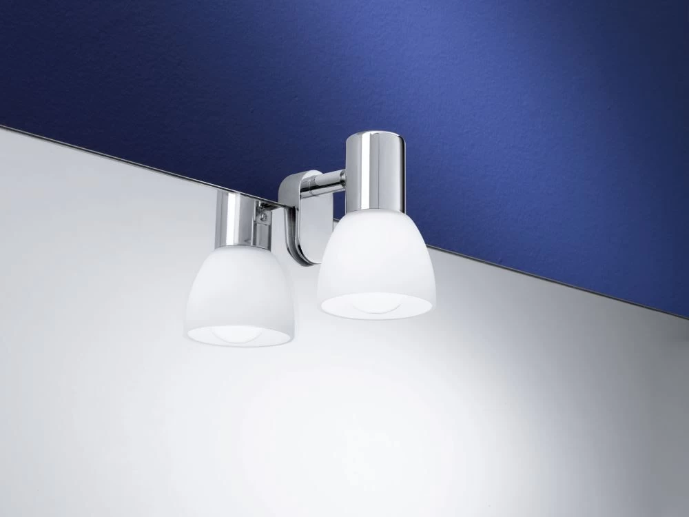 EGLO STICKER Spiegelleuchte E14 Chrom, 1-flg. 4 EGLO STICKER Spiegelleuchte E14 Chrom, 1-flg. – Bild 2