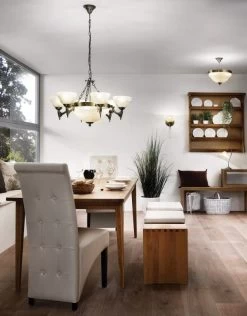 EGLO MARBELLA Wand Kronleuchter E14 Brüniert, Champagner -Lichtwelt Verkauf eglo85859 1