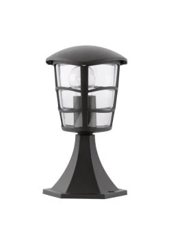 EGLO ALORIA Außen Sockelleuchte, 1x E27, IP44, Schwarz, 93099