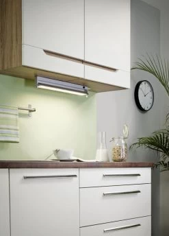 EGLO LED DOJA Unterbauleuchte, Küche, 575mm, Silber -Lichtwelt Verkauf eglo93333 1