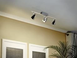 EGLO CORBERA LED Spotbalken, 3-flg. GU10 Chrom -Lichtwelt Verkauf eglo93674 1