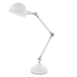 EGLO LASORA Tischleuchte E14 Weiss, Chrom, 1-flg.